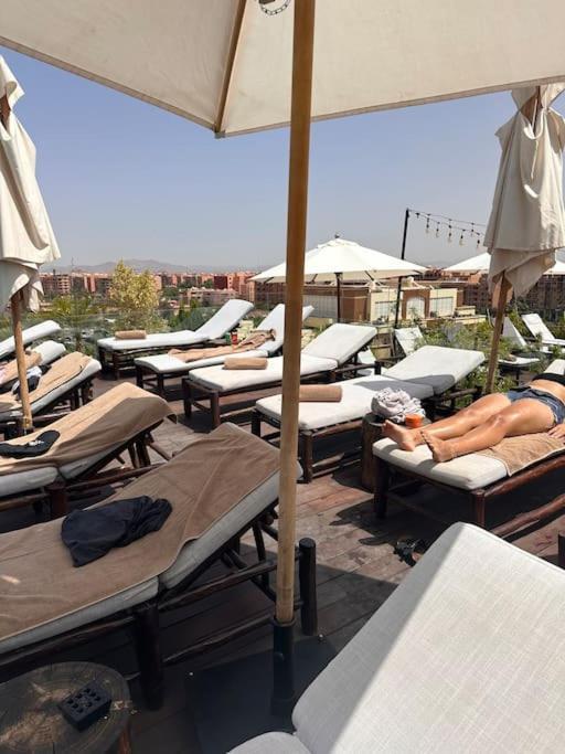 Appartement Centre Gare Gueliz Chic Et Cosy De Marrakech Marakéš Exteriér fotografie
